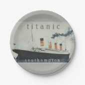 TITANISCHER Party-Papier-Teller Pappteller (Vorderseite)