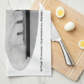 Titanisches Geist-Schiff Küchentuch (Viertel Falte)