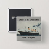 TITANISCHES PARTY BUTTON (Vorne & Hinten)