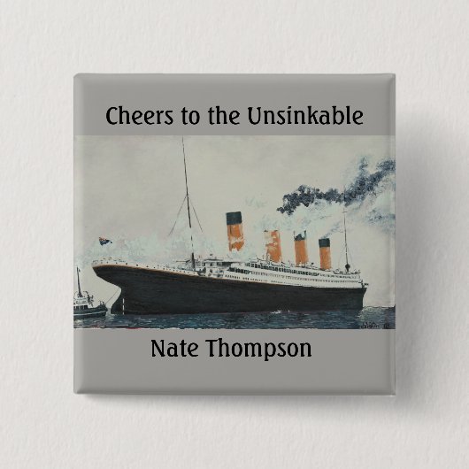 TITANISCHES PARTY BUTTON (Vorderseite)