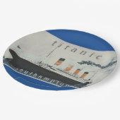 TITANISCHES Party Pappteller (Schrägansicht)