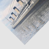 Titanisches Schiff - 3D übertragen Seidenpapier (Ausschnitt)