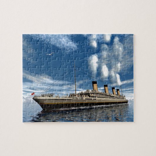 Titanisches Schiff Puzzle (Horizontal)