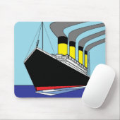 Titanisches Segeln mousepad (Mit Mouse)