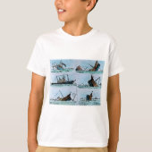 Titanisches sinkendes magische Laternen-Dia T-Shirt (Vorderseite)