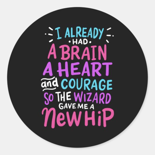 Titanium Angesagt Replacet Operation Spaß Neu Ange Runder Aufkleber (Vorderseite)