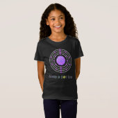 Titanium Atom Science ist für Mädchen T-Shirt (Vorne ganz)