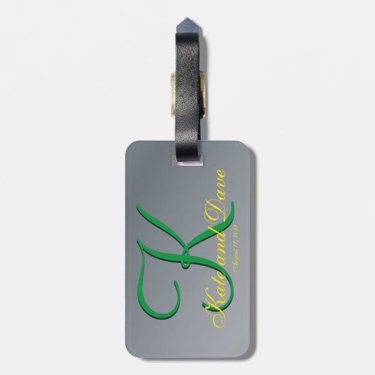 Titanium Best Fun Fab Gepäckanhänger (Rückseite vertikal)