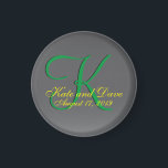 Titanium Best Fun Fab Magnet<br><div class="desc">Titangrau-Monogramm. Fantasievoll und ein dreidimensionales Rose rot gefärbtes Monogramm ist kapriziös. Chic Unique ist,  impulsiv,  whimsical,  eigenartig und eine kleine Besonderheit. Alle Bilder und Kunstwerke © durch den Eigentümer dieses Stores und dürfen nicht in irgendeiner Form ohne schriftliche Genehmigung reproduziert werden.</div>