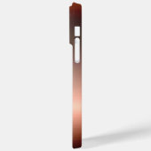 Titanium Bronze, rostfreier Stahl Case-Mate iPhone Hülle (Rückseite / Links)