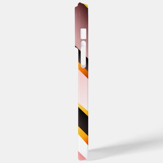 Titanium Bronze, rostfreier Stahl Case-Mate iPhone Hülle (Rückseite / Links)