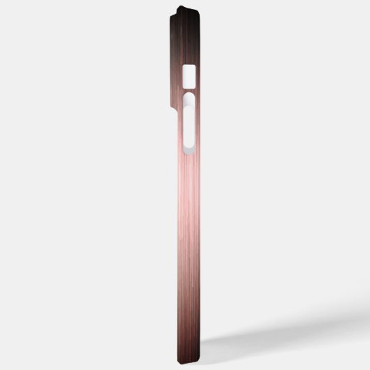 Titanium Bronze, rostfreier Stahl Case-Mate iPhone Hülle (Rückseite / Links)