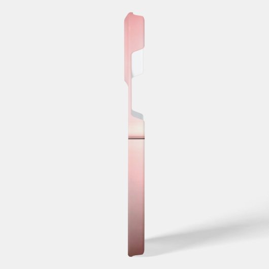 Titanium Bronze, rostfreier Stahl iPhone Hülle (Linke Seite)