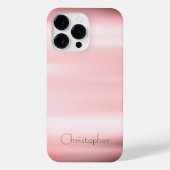 Titanium Bronze, rostfreier Stahl iPhone Hülle (Rückseite)