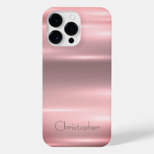 Titanium Bronze, rostfreier Stahl iPhone 14 Pro Max Hülle