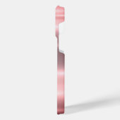 Titanium Bronze, rostfreier Stahl iPhone Hülle (Linke Seite)