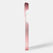 Titanium Bronze, rostfreier Stahl iPhone Hülle (Linke Seite)