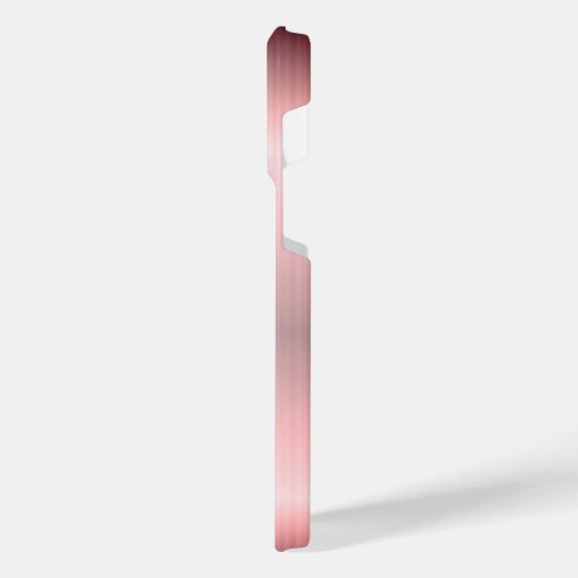 Titanium Bronze, rostfreier Stahl iPhone Hülle (Linke Seite)