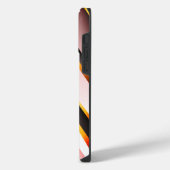 Titanium Bronze, rostfreier Stahl iPhone Hülle (Linke Seite)