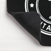 Titanium Element Black Mouse Pad Mousepad (Ecke)