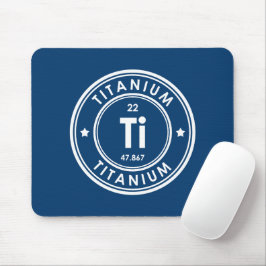 Titanium Element Blue Mouse Pad Mousepad