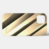 Titanium Gold Edelstahl-Druck Case-Mate iPhone Hülle (Rückseite (Horizontal))