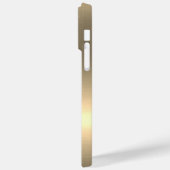 Titanium Gold Edelstahl-Druck Case-Mate iPhone Hülle (Rückseite / Links)