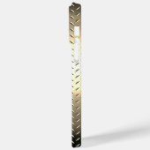 Titanium Gold Edelstahl-Druck Case-Mate iPhone Hülle (Rückseite / Links)