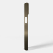 Titanium Gold Stainless Steel Print iPhone 15 Case-Mate iPhone Hülle (Rückseite / Rechts)
