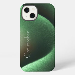 Titanium grün Stainless Steel Druck iphone 15 13 Hülle