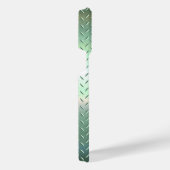 Titanium-grüne Edelstahl-Printwerbung iPhone Hülle (Rechte Seite)