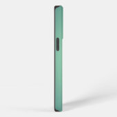 Titanium Hellgrün Edelstahl Druck iPhone Hülle (Rechte Seite)