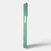 Titanium Hellgrüne, rostfreie Stahldrucke Case-Mate iPhone Hülle (Rückseite / Rechts)