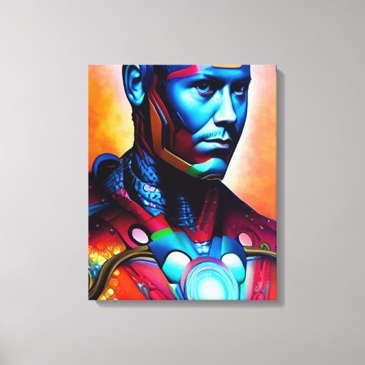 Titanium Man Micheal Sparks Leinwanddruck (Vorderseite)