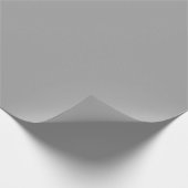 Titanium-Metallic-Solid-Farbe | Classic | elegant Geschenkpapier (Ecke)