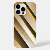 Titanium Orange Edelstahl-Print iPhone Hülle (Rückseite)