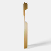 Titanium Orange Silber, rostfreier Stahl iPhone Hülle (Linke Seite)