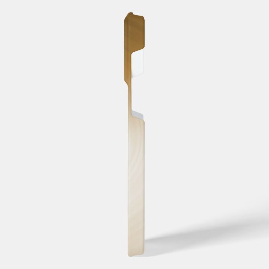 Titanium Orange Silber, rostfreier Stahl iPhone Hülle (Linke Seite)