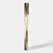 Titanium poliertes Gold Radial Metallic iPhone 15 Case-Mate iPhone Hülle (Rückseite / Rechts)