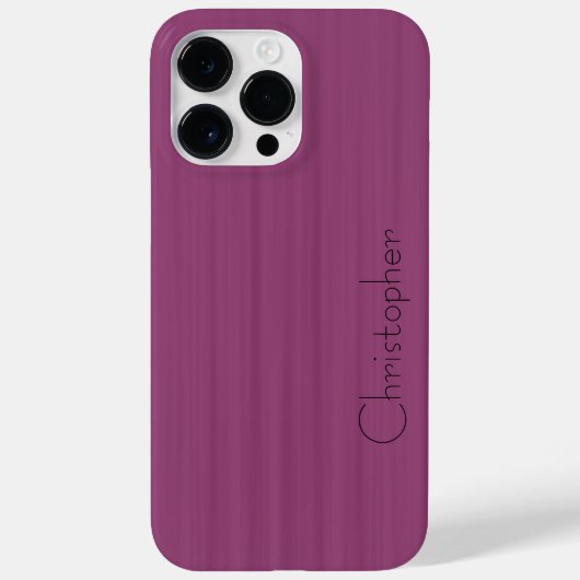 Titanium 🩷 Silber, rostfreier Stahl Case-Mate iPhone Hülle (Rückseite)
