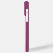 Titanium 🩷 Silber, rostfreier Stahl Case-Mate iPhone Hülle (Rückseite / Links)