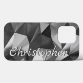 Titanium silber Shiny Edelstahl Metallic Case-Mate iPhone Hülle (Rückseite (Horizontal))