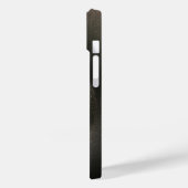 Titanium Silver Stainless Steel Print iPhone 15 Case-Mate iPhone Hülle (Rückseite / Links)
