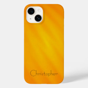 Titanorange-Edelstahl-Druck 15 Case-Mate iPhone 14 Hülle