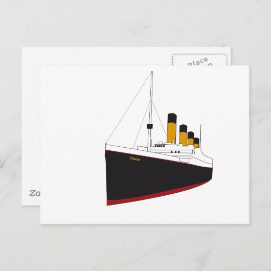 Titanoriginal Postkarte (Vorne/Hinten)