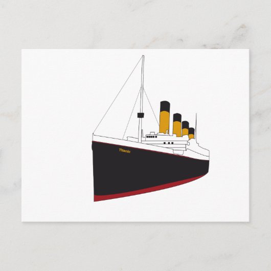 Titanoriginal Postkarte (Vorderseite)