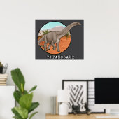 Titanosaur Poster (Heimbüro)