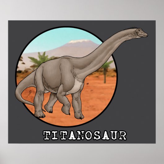 Titanosaur Poster (Vorne)