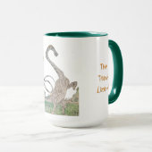 Titanosaurus Der Titanic-Echse Becher Tasse (VorderseiteRechts)