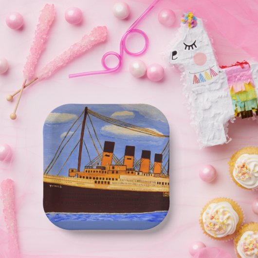 Titanpapierplatte Pappteller (Party)